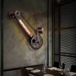 Applique murale industrielle design vélo – Style steampunk – Image 6