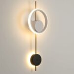 Applique murale LED design géométrique cercle et disque – Image 3