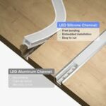 Profilé en silicone flexible pour ruban LED – Image 8