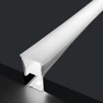 Profilé en silicone flexible pour ruban LED