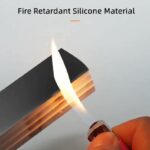 Profilé LED Néon Flexible – Silicone Noir – Image 2