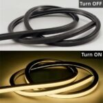 Profilé LED Néon Flexible – Silicone Noir