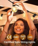 Guirlande lumineuse extérieure  10 mètre 10 douille sans lampe – Image 3