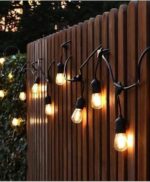 Guirlande lumineuse extérieure  10 mètre 10 douille sans lampe