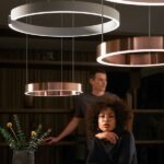 Suspension LED circulaire moderne – Anneau lumineux design – Image 2
