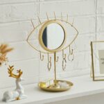 Porte-bijoux décoratif en forme d’œil avec miroir – Image 5