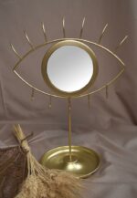 Porte-bijoux décoratif en forme d’œil avec miroir – Image 4