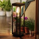 Lampadaire, ALU, noir mat, transparent – Image 5