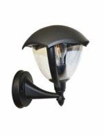 Applique murale extérieure pour Jardin Aluminium E27 Noir IP4