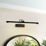 Applique murale LED design noir – Éclairage pour tableaux et décorations – Image 2