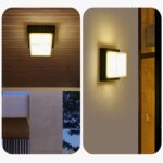 Applique murale cubique LED – Extérieur moderne – Image 2