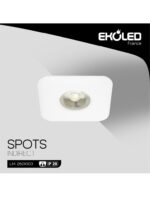 Spot encastré EKOLED blanc – Image 2