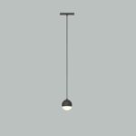 SUSPENSION EKOLED SUR RAIL MAGNETQUE NOIR 5W 3000K