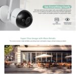 Caméra réseau Bullet Wi-Fi à focale fixe 2 MP Dahua – Image 3