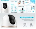 Caméra réseau Wi-Fi panoramique et inclinable d'intérieur à focale fixe 3 MP Dahua – Image 3
