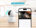 Caméra réseau Wi-Fi panoramique et inclinable d'intérieur à focale fixe 3 MP Dahua – Image 13