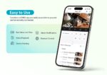 Caméra réseau Wi-Fi panoramique et inclinable d'intérieur à focale fixe 3 MP Dahua – Image 8