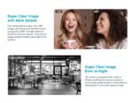 Caméra réseau Wi-Fi panoramique et inclinable d'intérieur à focale fixe 3 MP Dahua – Image 6