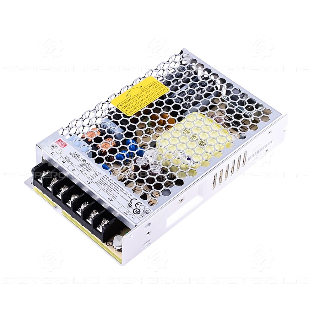 LRS-100-48-1000x1000 transformateur 150w LRS-150-48 MEANWELL 150W 48VDC 3.3A 115/230VAC Alimentation à découpage fermée – Image 1