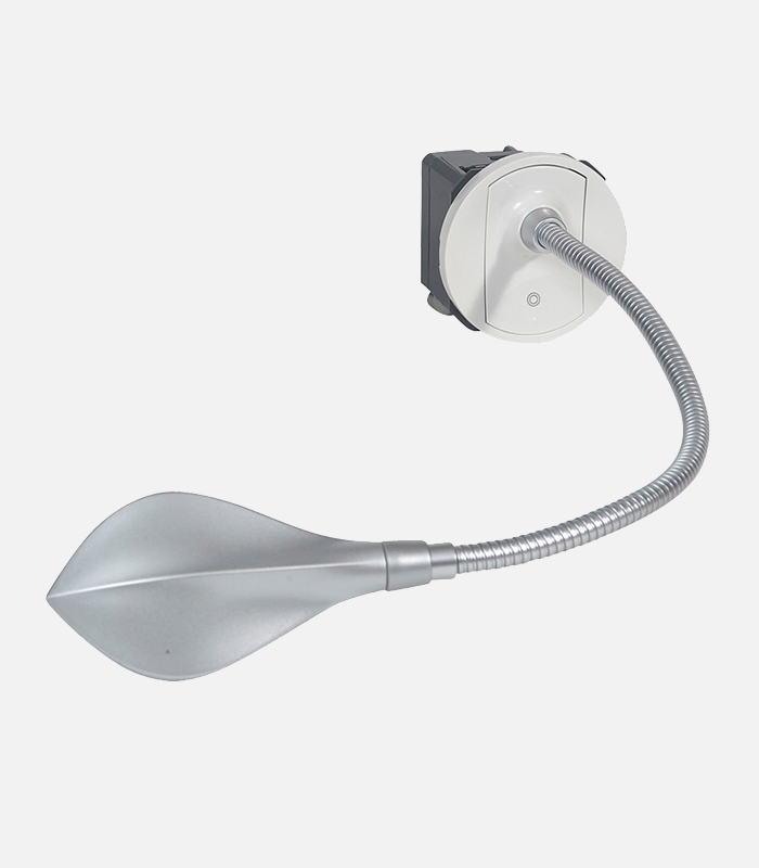 lg-067656 Liseuse Céliane livrée avec enjoliveur blanc / LEGRAND – Image 1