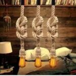 Suspension corde en chanvre – Style rustique et industriel – Image 2